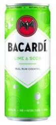 Bacardi - Lime & Soda (4 pack cans) (4 pack cans)