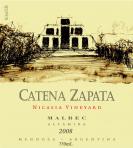 Bodega Catena Zapata - Malbec Mendoza Nicasia Vineyard 0 (750ml)
