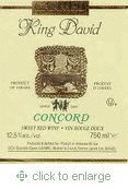 Carmel - King David Concord Kosher NV (1.5L) (1.5L)