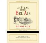 Chateau Gromel Bel Air - Bordeaux Superior 0 (750ml)
