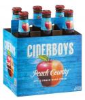 Ciderboys - Peach Apple Cider (6 pack bottles)