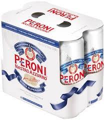 Birra Peroni s.r.l. - Peroni 6 Pk Cans (6 pack cans) (6 pack cans)