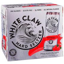 White Claw - Raspberry 6pk Can (6 pack cans) (6 pack cans)
